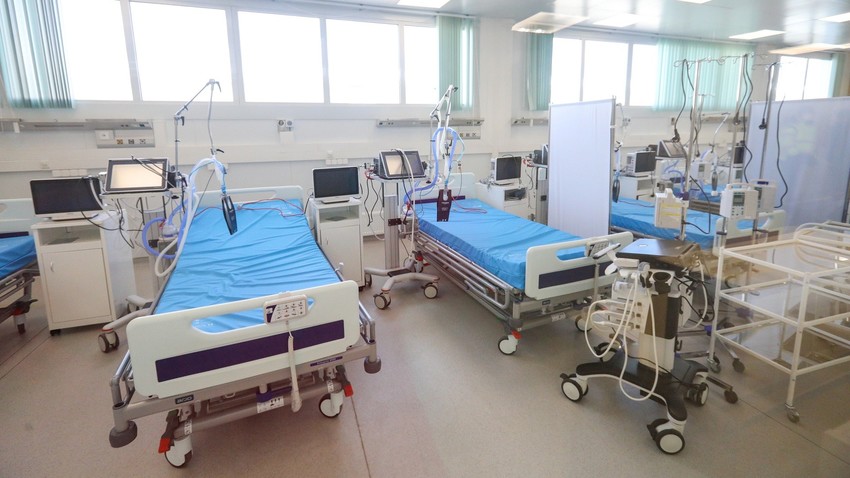 Novo hospital para pacientes com covid-19 nos arredores de Moscou