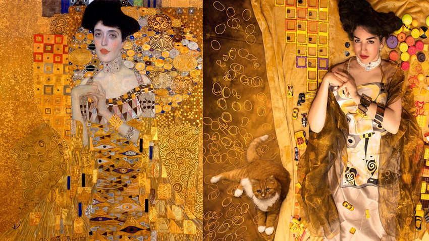 Gustav Klimt "Portret of Adele Bloch-Bauer I"