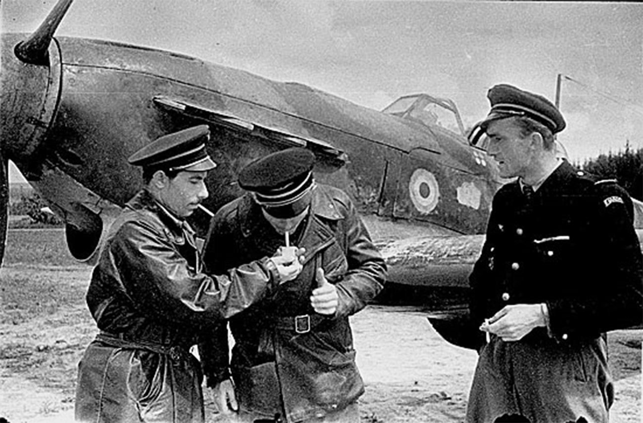 Piloti polka Normandija-Neman na vzhodni fronti