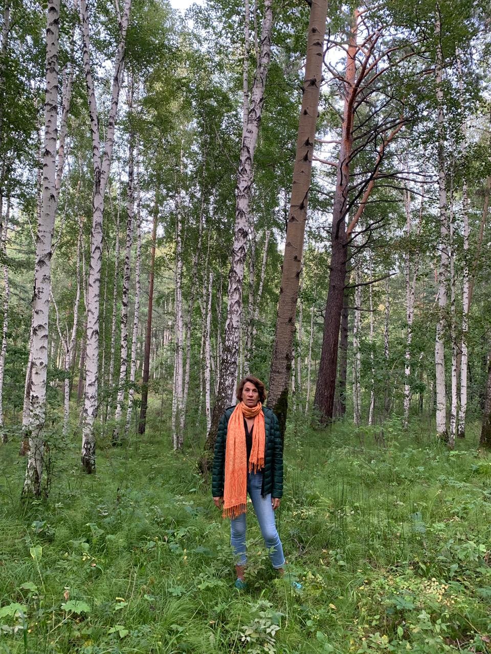 Laure dans les forêts de la région d'Irkoutsk (Sibérie)