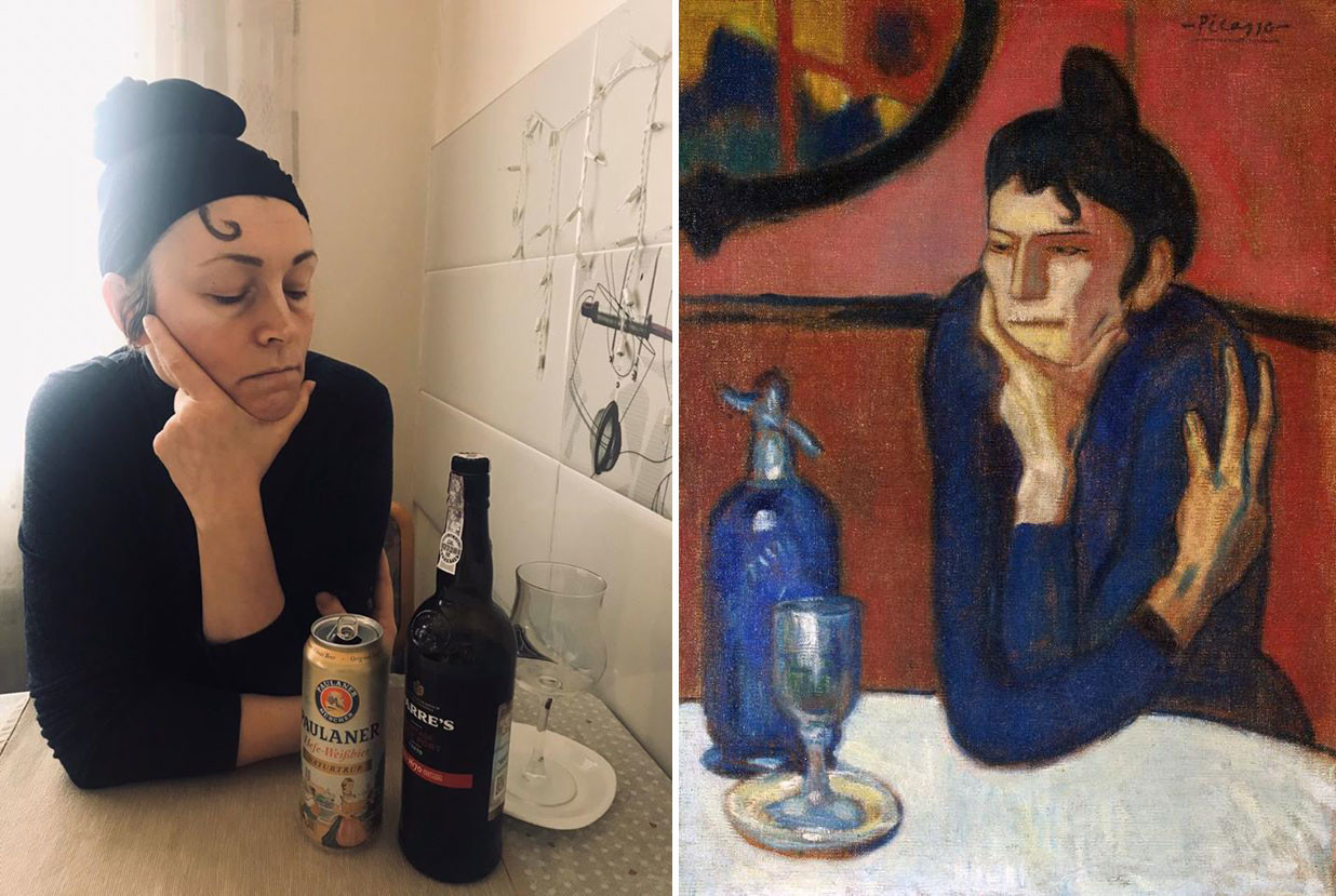 La buveuse d'absinthe, Pablo Picasso