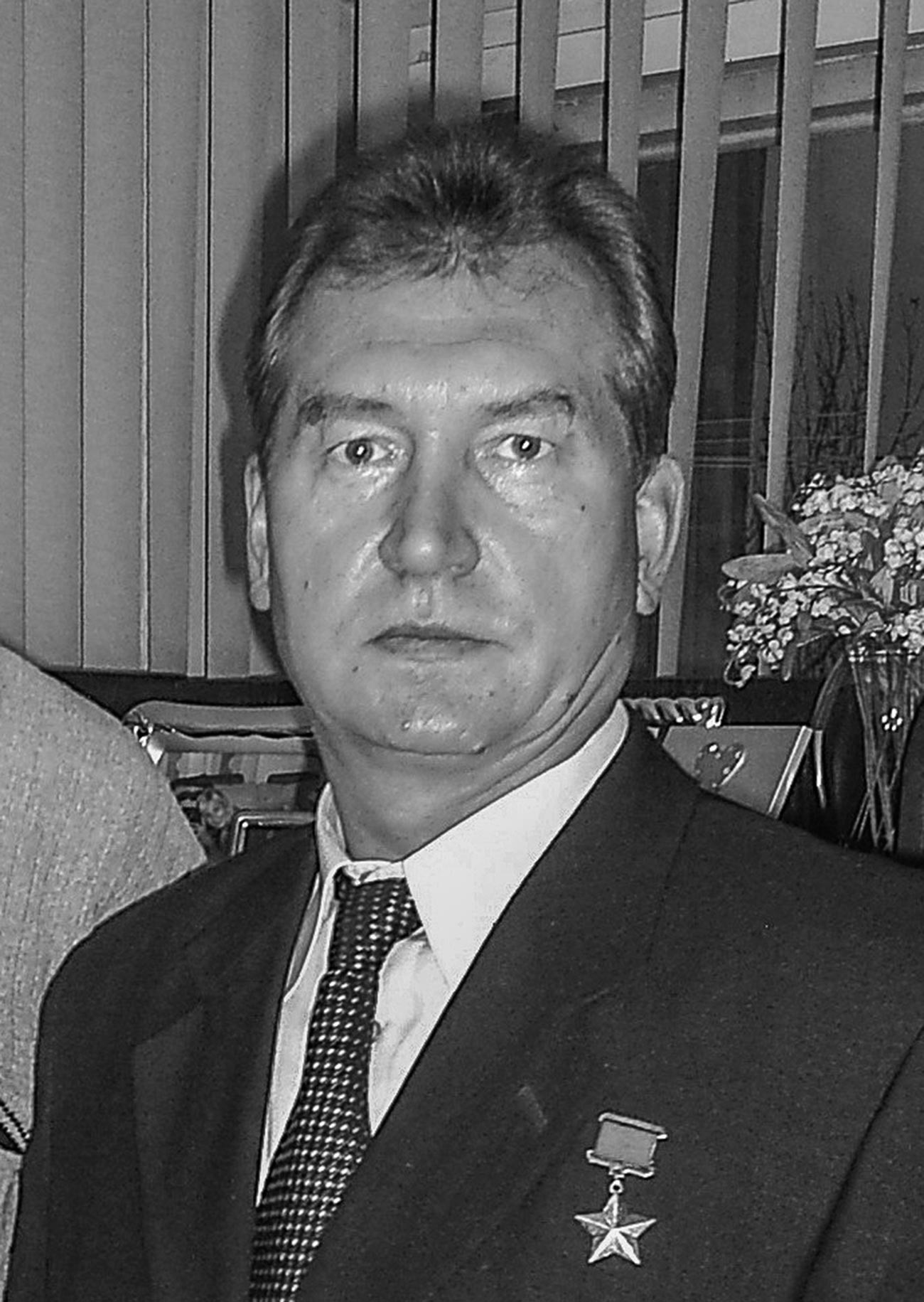 Pahlawan Uni Soviet Leonid Solodkov.