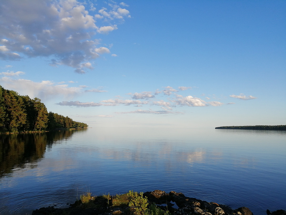 Lake Ladoga in Karelia - a place that Elliot enjoyed a lot