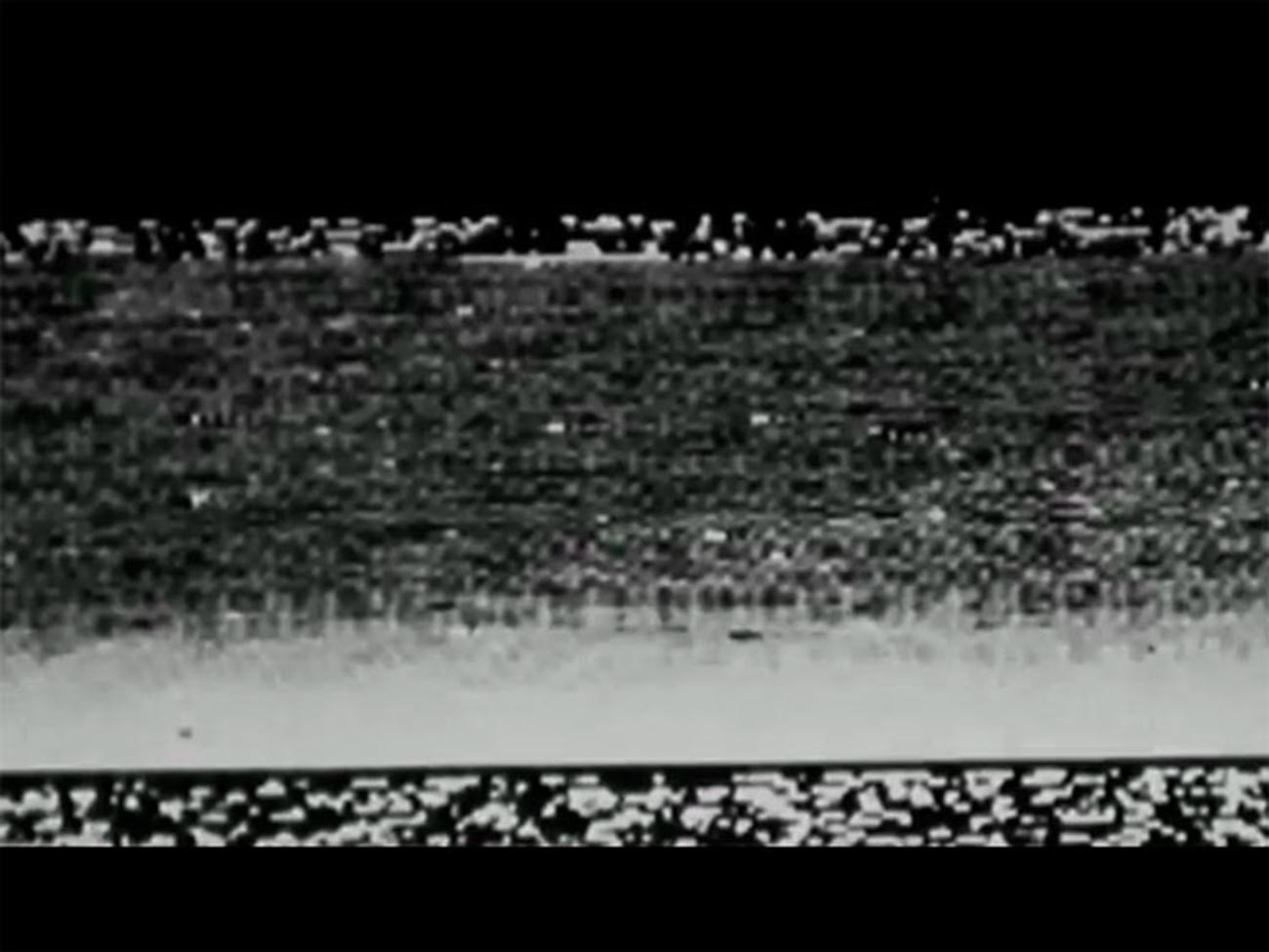 Image transmise depuis la surface de Mars par la station soviétique