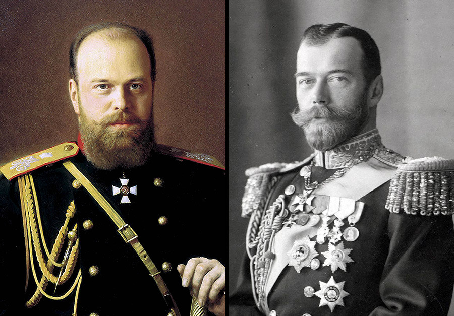  Alejandro III, Nicolás II 