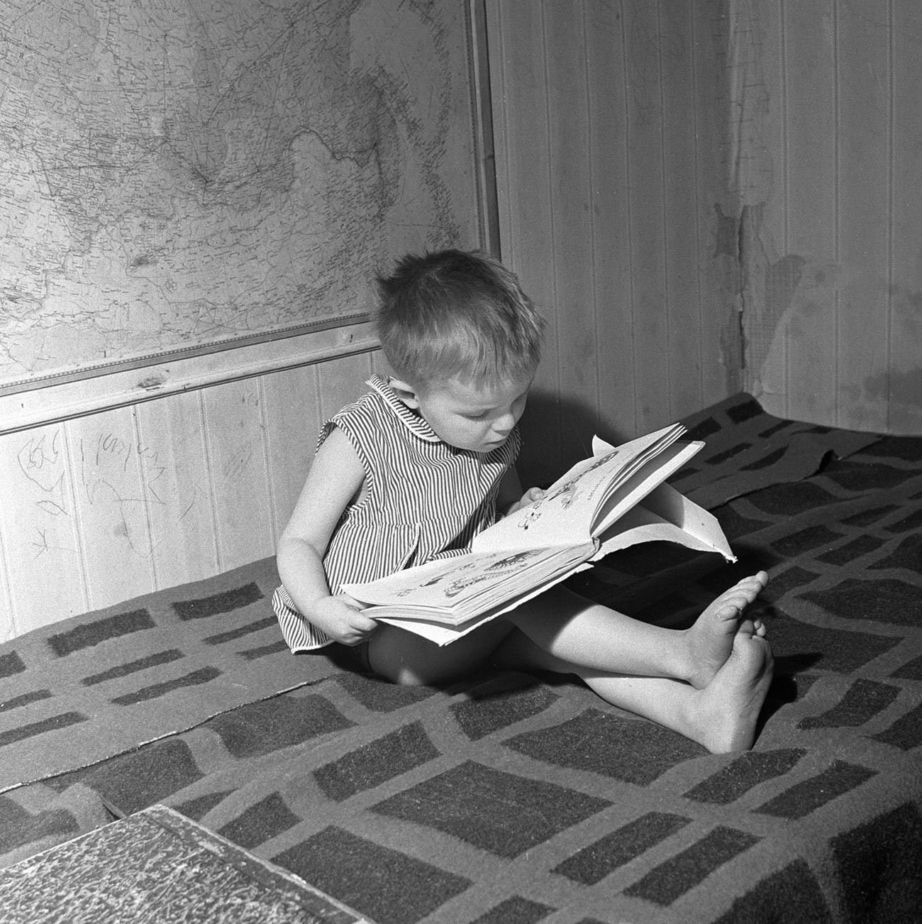 Djeca su uživala u bogatom obrazovnom okruženju u kojem su mogla učiti matematiku i čitati. 1968.