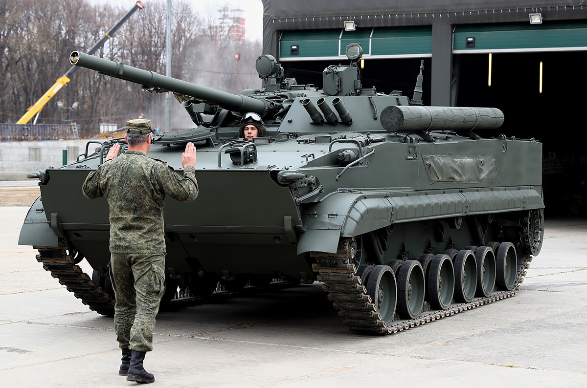 Kendaraan tempur infanteri BMP-3.