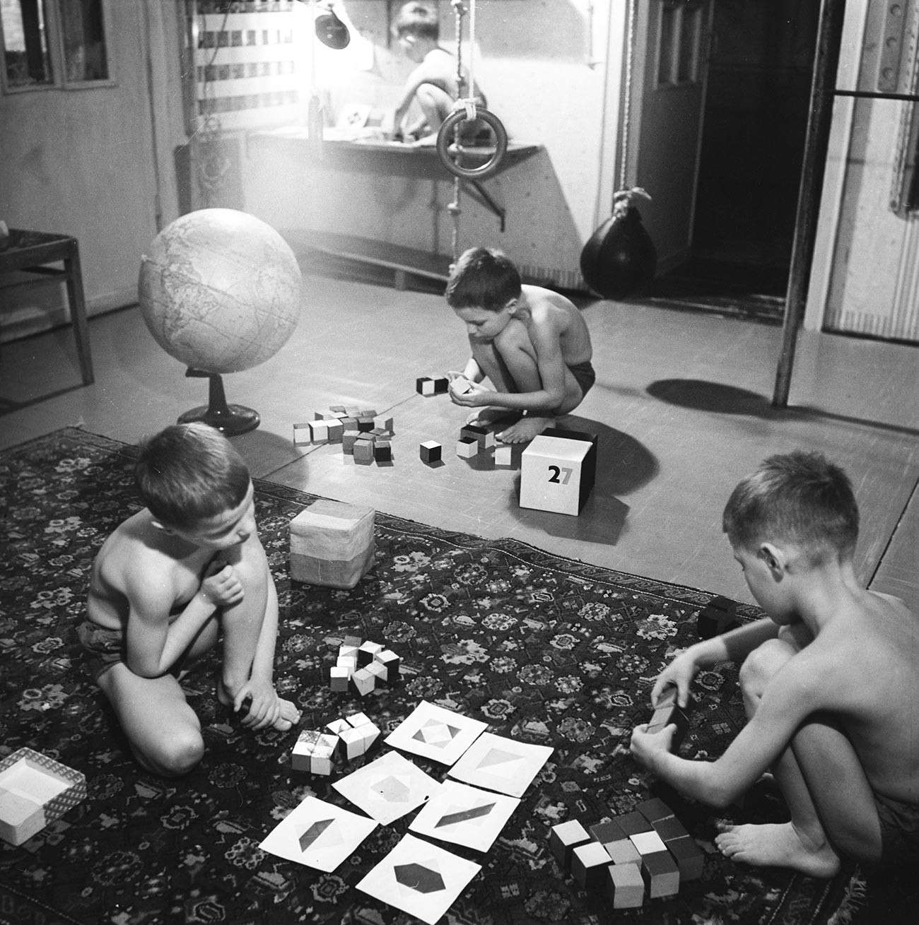 Otroci Nikitinih so si smeli sami razporejati čas, 1968.