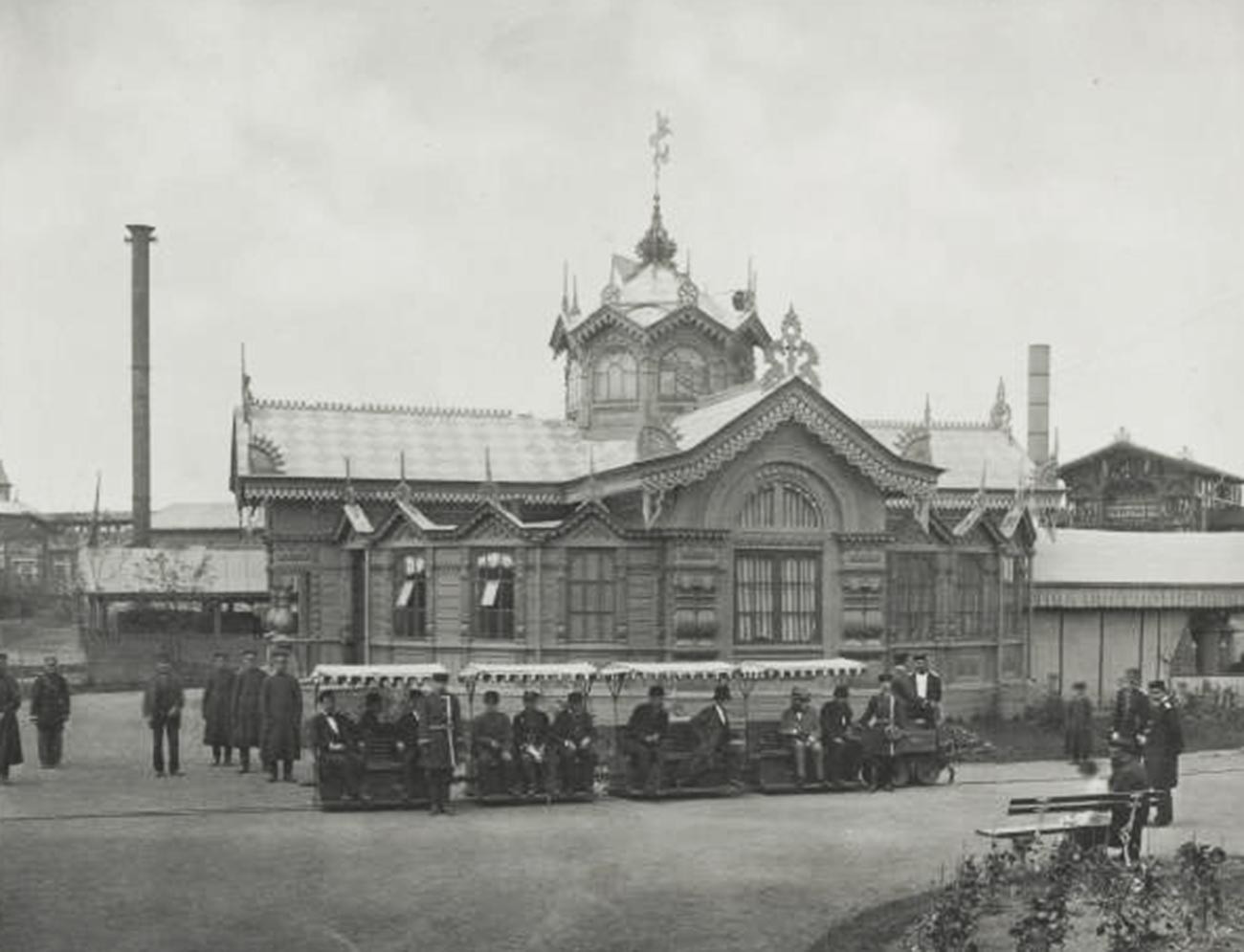 Pavillon von Siemens und Halske, 1882