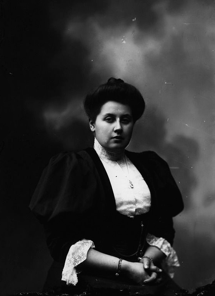 Anna Alexandrowna Wyrubowa, Hofdame der Kaiserin Alexandra Fjodorowna