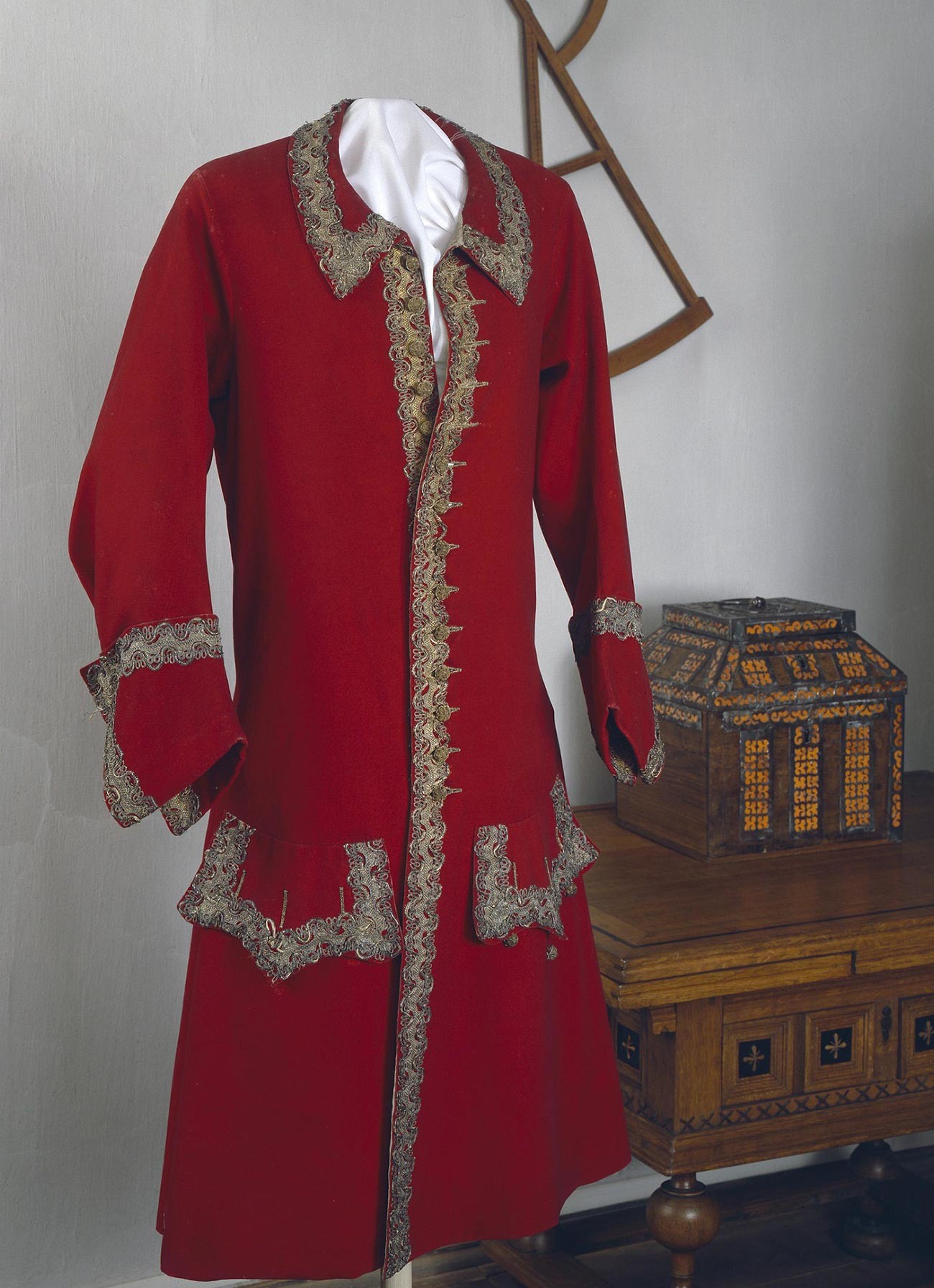 Peter the Great's ceremonial kaftan (a kind of jacket)