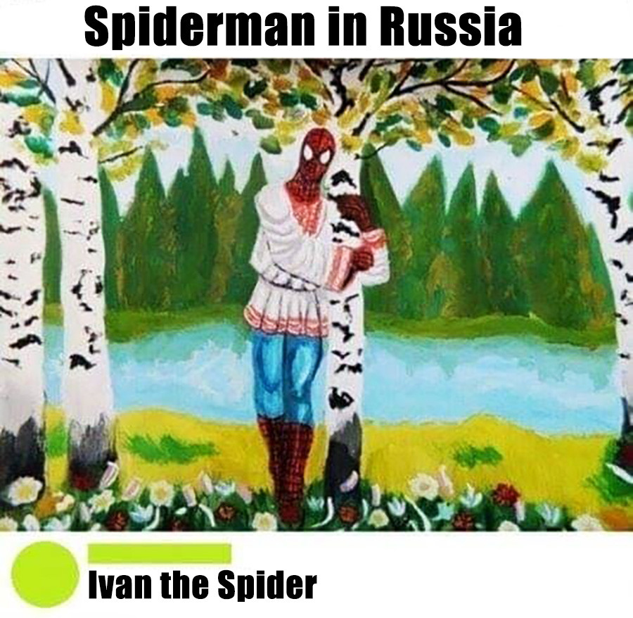 Der russische Spiderman, Iwan, die Spinne 