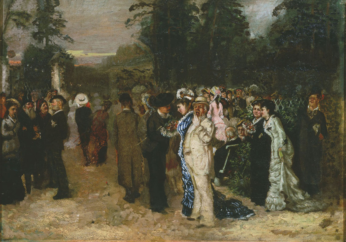 ソコリニキのお祝い、1883年