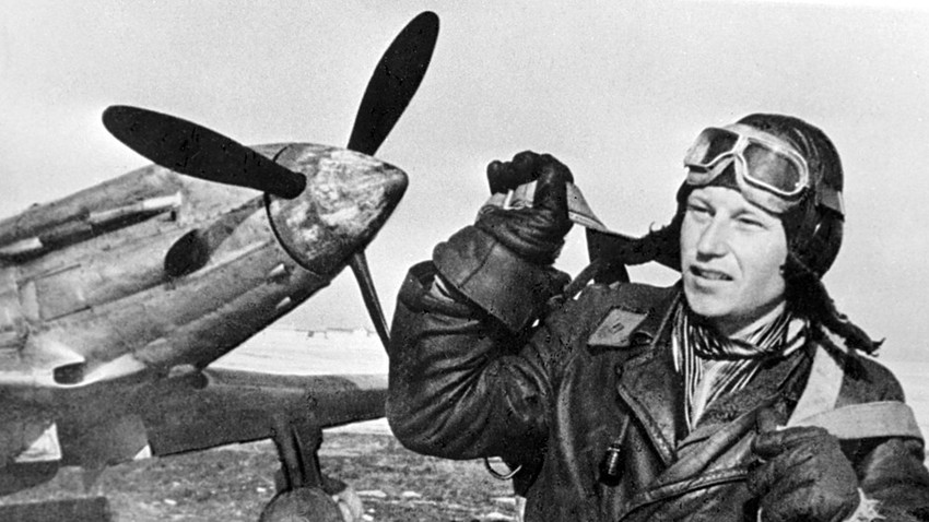 Heroi da União Soviética Aleksandr Pokríchkin
