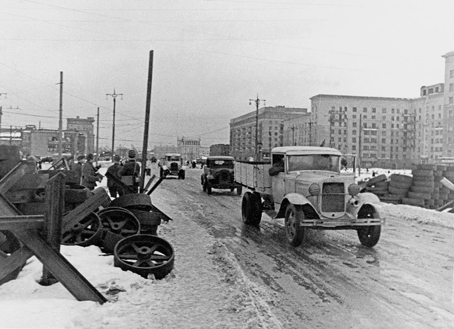 Chaussée de Mojaïsk, octobre-décembre 1941