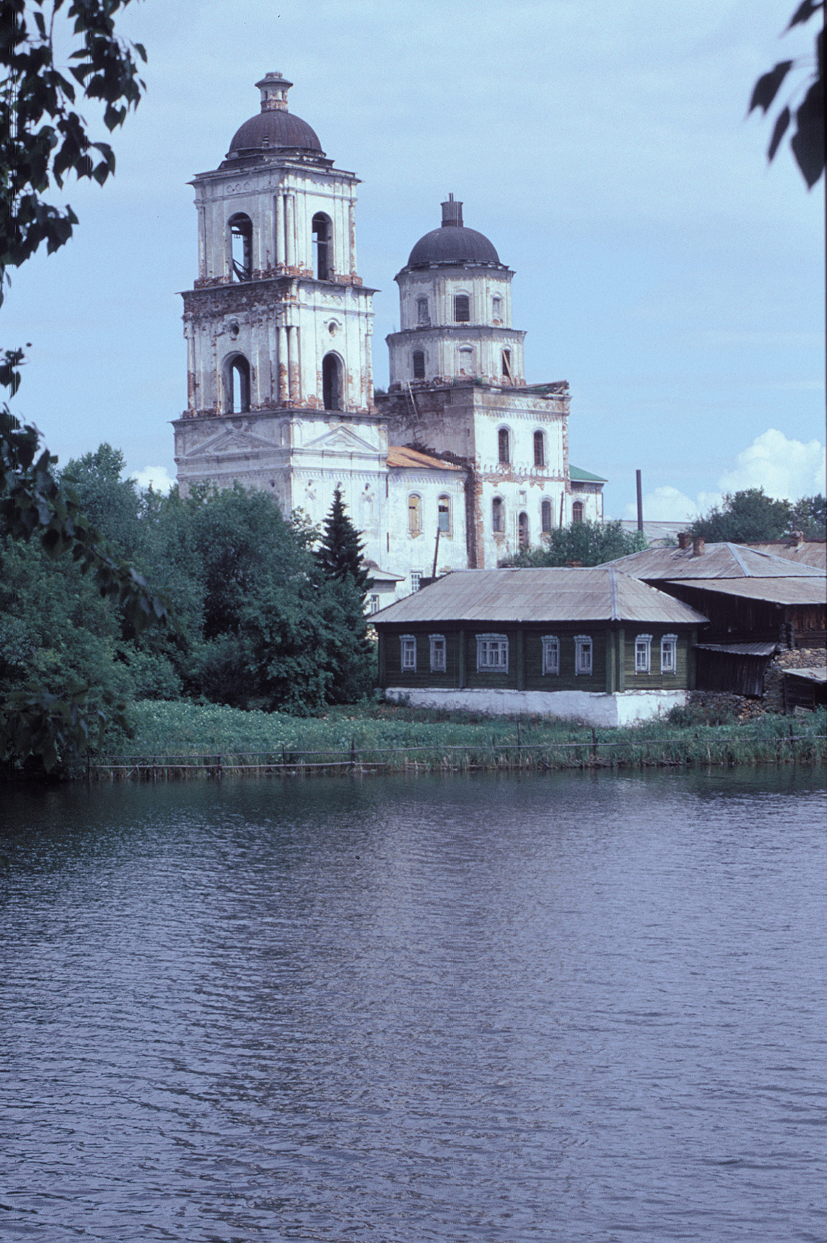 Church of the Descent of the Holy Spirit (1760-64). Southwest view. July 14, 2003.