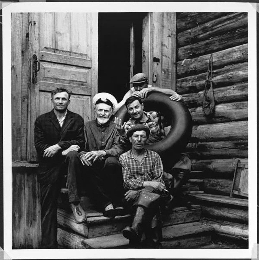 Famille des Koutcherov, îles Solovki dans les années 1960