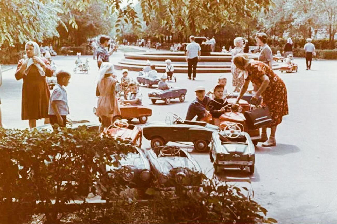ヴォルゴグラードの公園で、1960年代