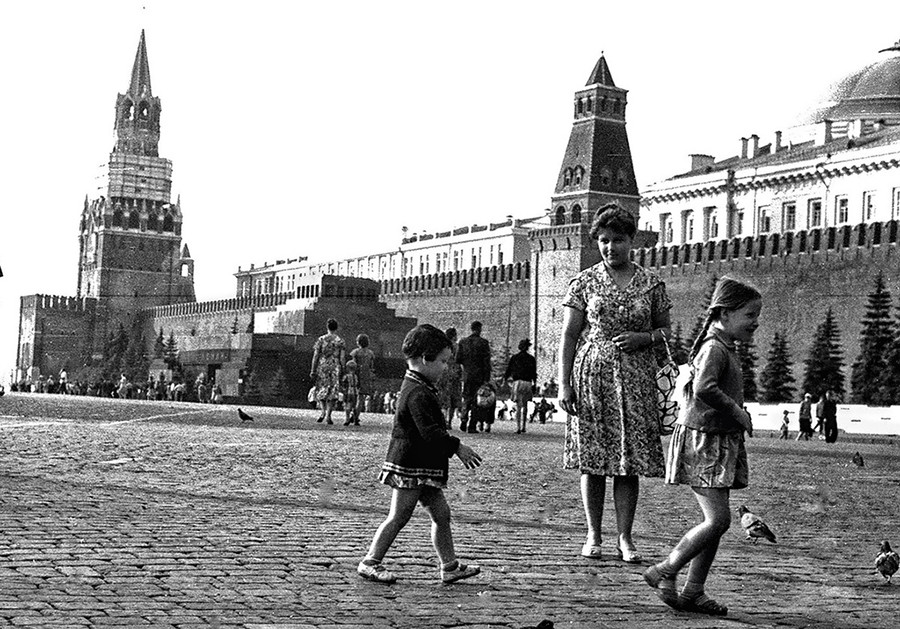 Children on Red Square  