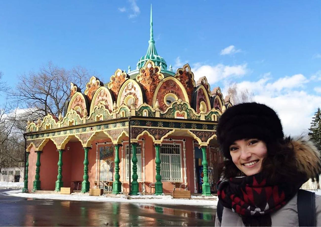 Marta al Parco VdnKh di Mosca