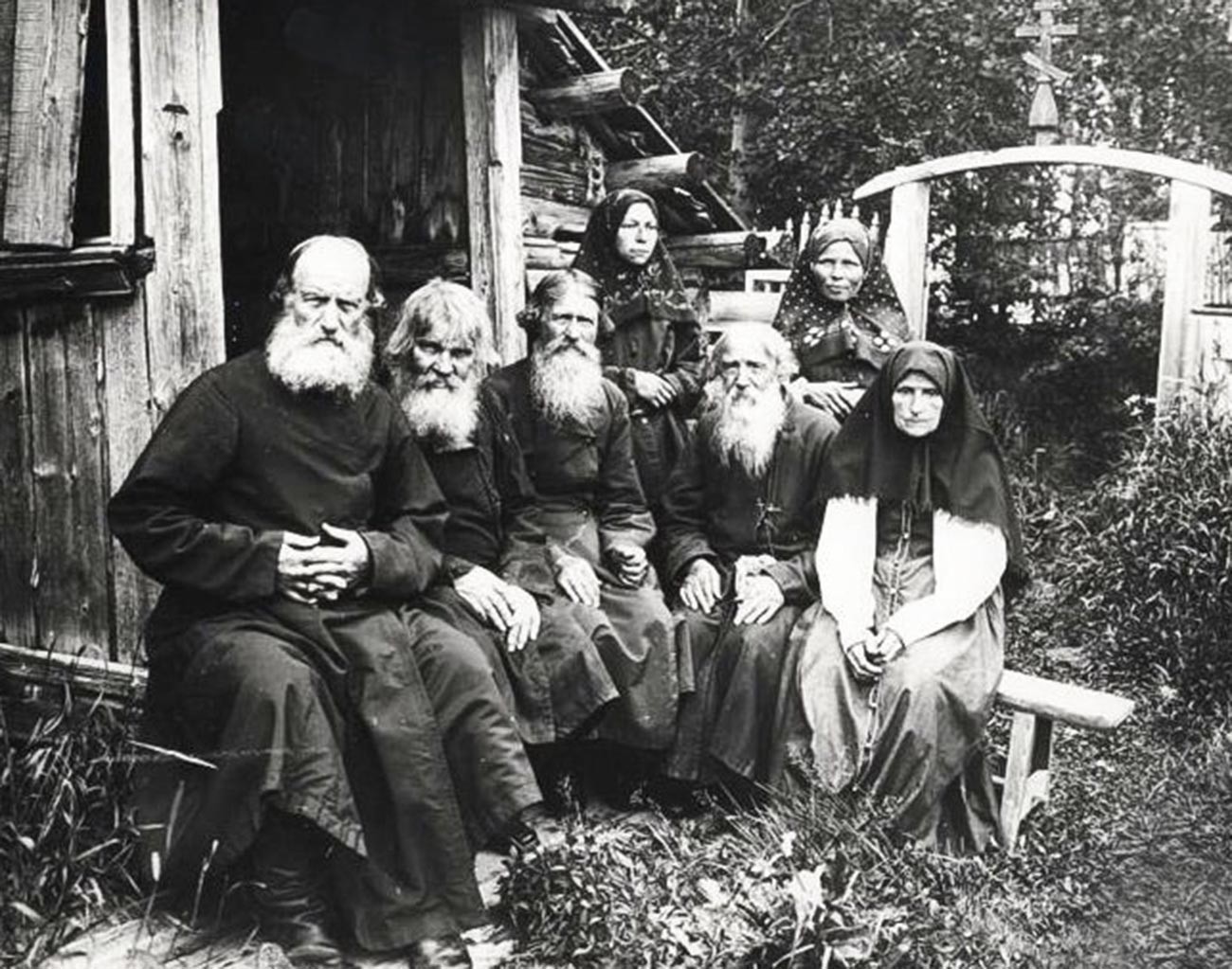 Skupina staroobredcev v 19. stoletju
