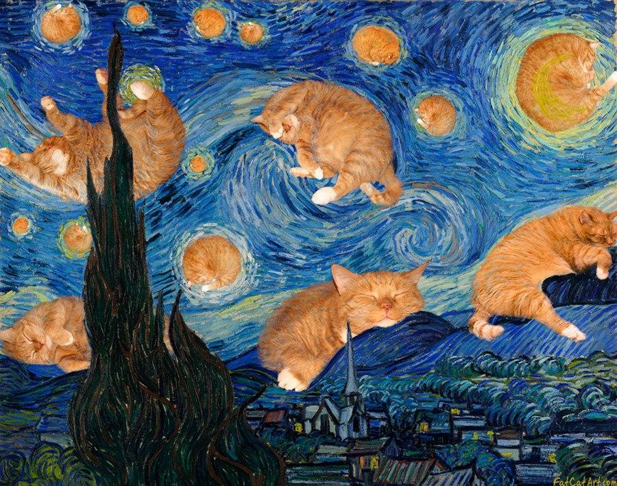  Vincent van Gogh, ‘The Furry Night.’