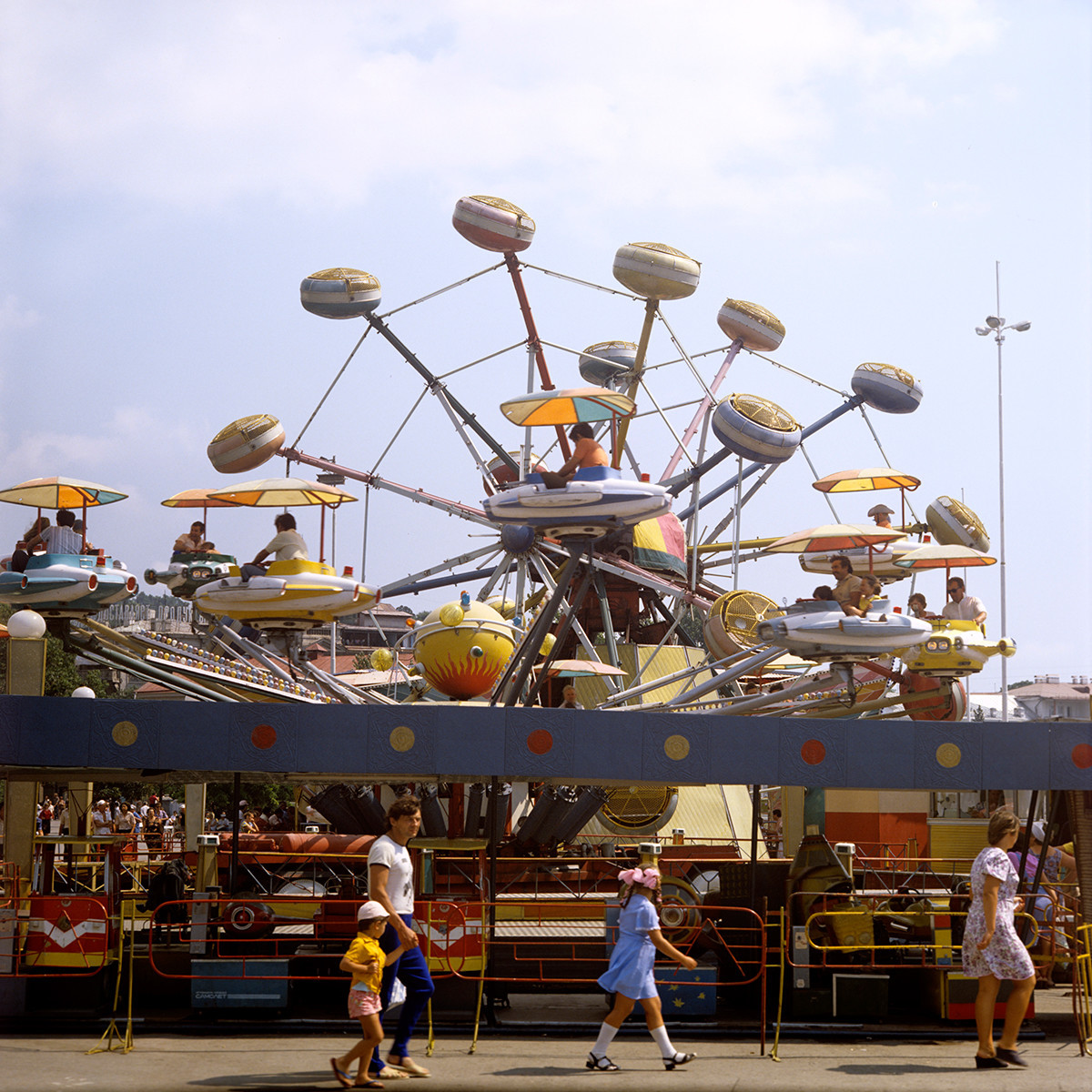 Luna park na Jalti, 1981.
