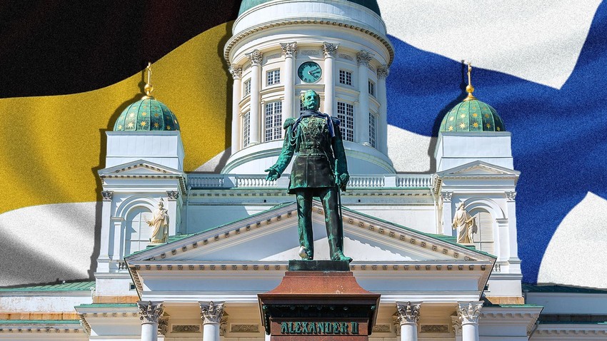 Споменик руском императору Александру II у Хелсинкију