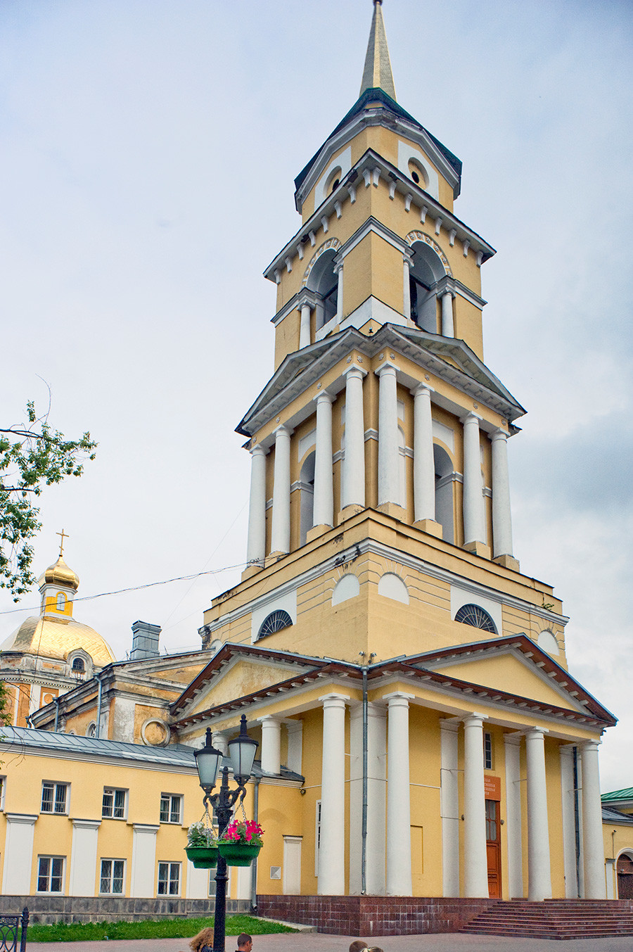 Bell tower of the Cathedral of the Transfiguration of the Savior. June 15, 2014