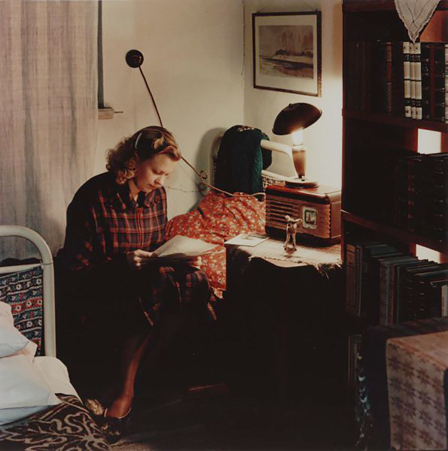 В общежитии Тартусского университета, Эстония, 1960-е гг.