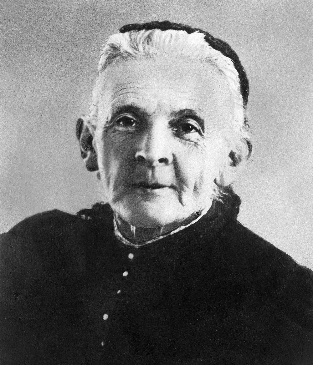 Marija Aleksandrovna Blank (Uljanova) (1835-1916), la madre di Vladimir Lenin