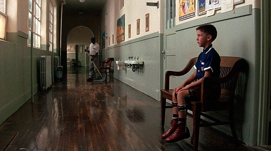 A frame from the Forrest Gump movie.