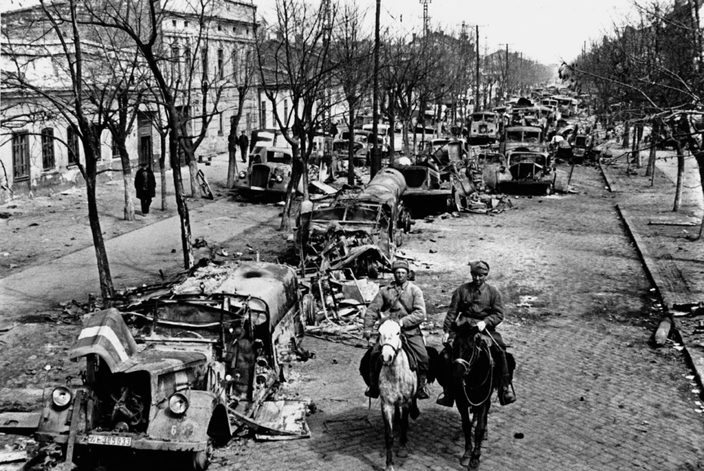 Odessa in the first days after liberation, 1944