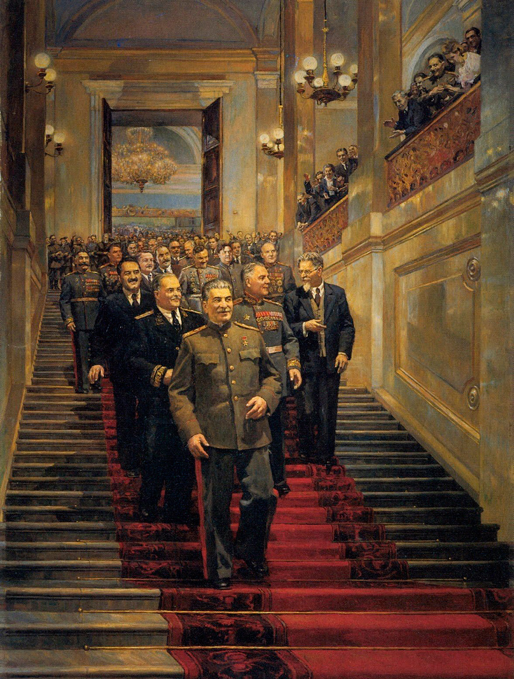 «В Кремлевском дворце 24 мая 1945 года» Д. Налбандян.