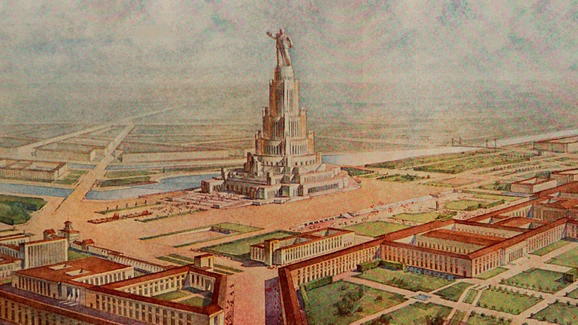 Der Palast der Sowjets Das ehrgeizigste Architekturprojekt des jungen