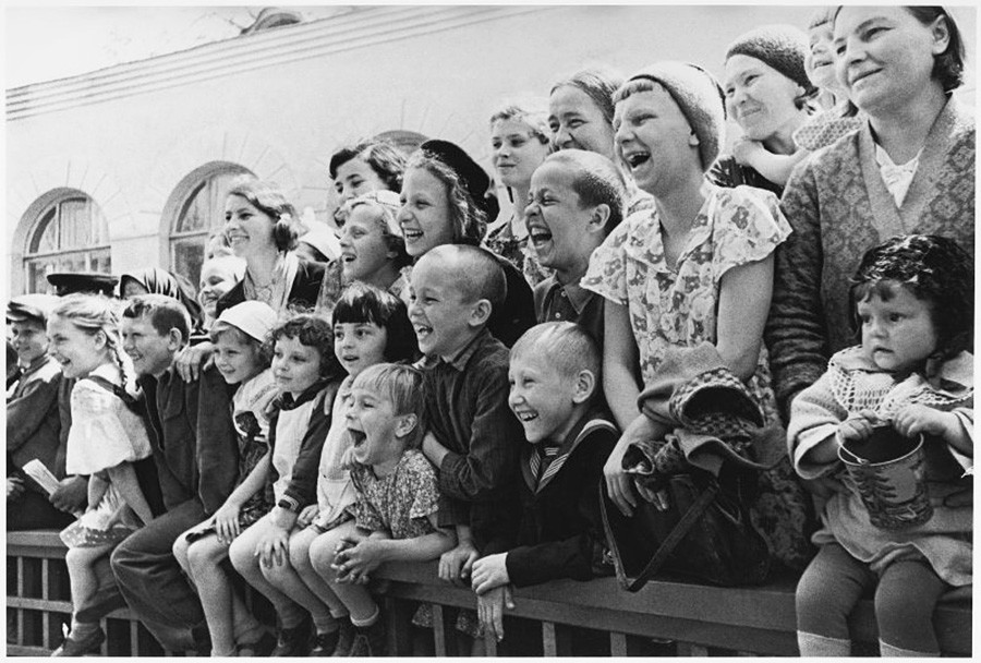Деца у Московском зоолошком врту, Краснаја Пресња 1956.