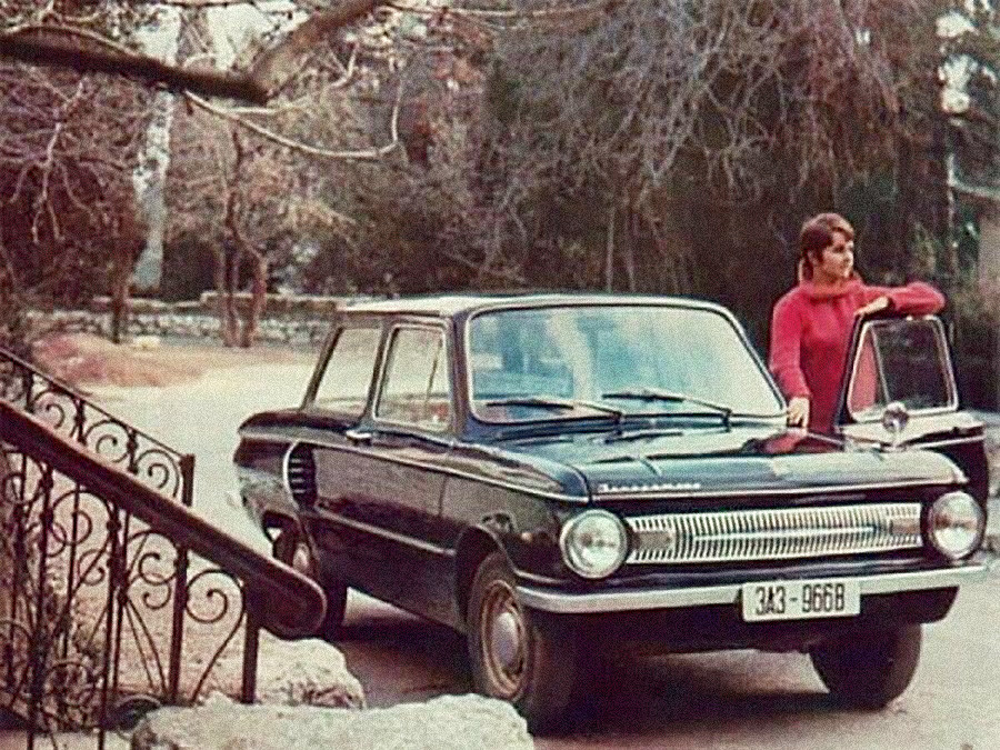 Реклама автомобиля ЗАЗ-966В, 1966-72  