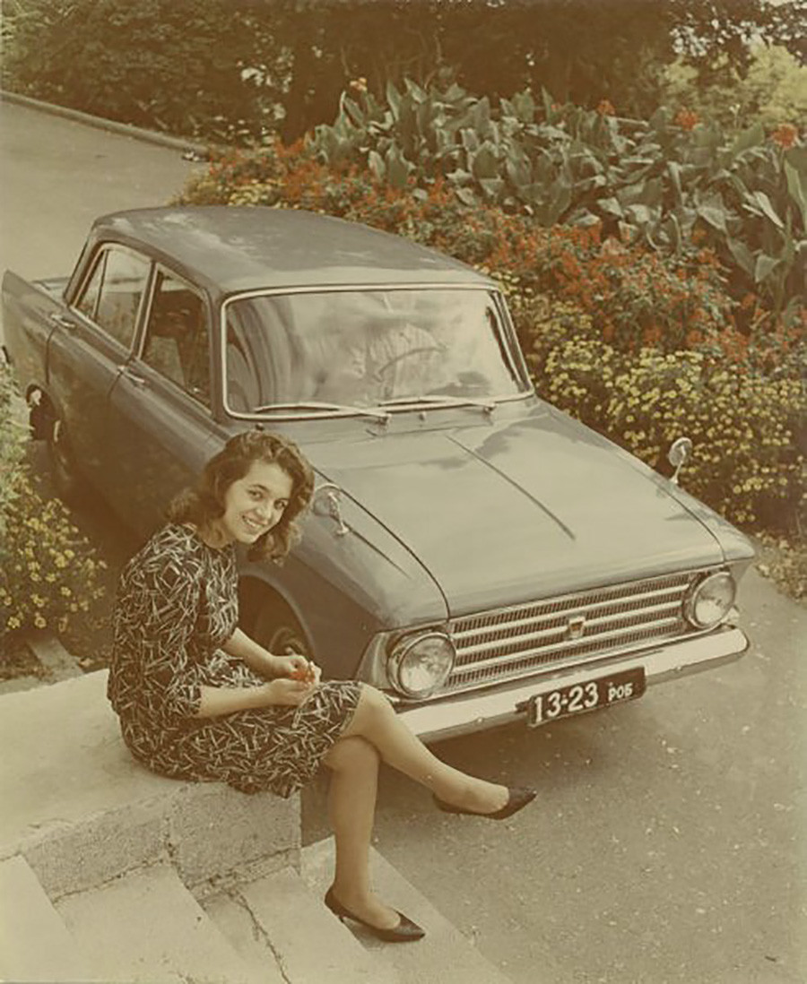 Реклама автомобиля «Москвич»-408, 1964 год