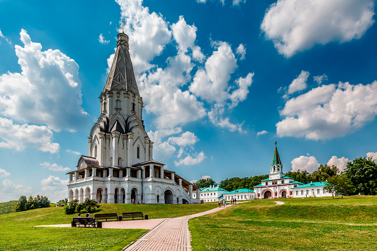 Église de l'Ascension à Kolomenskoïé (un domaine impérial en périphérie de Moscou)