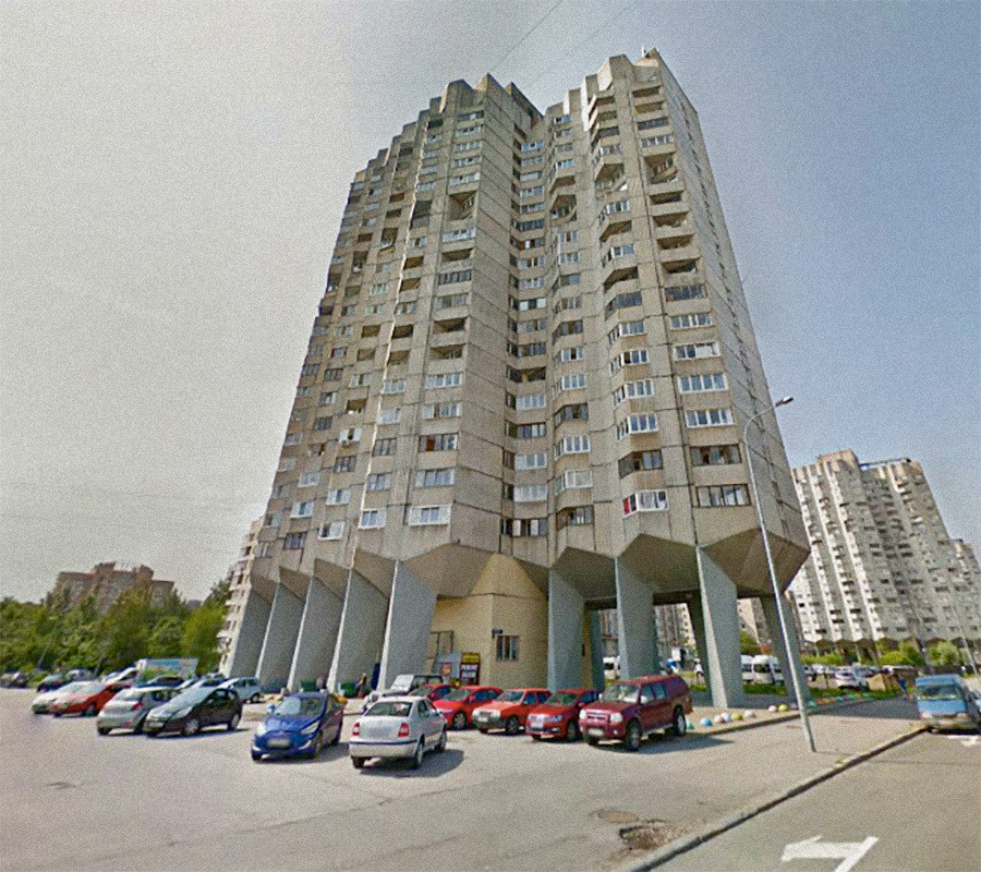 Russia, St. Petersburg, State Housing Complex.