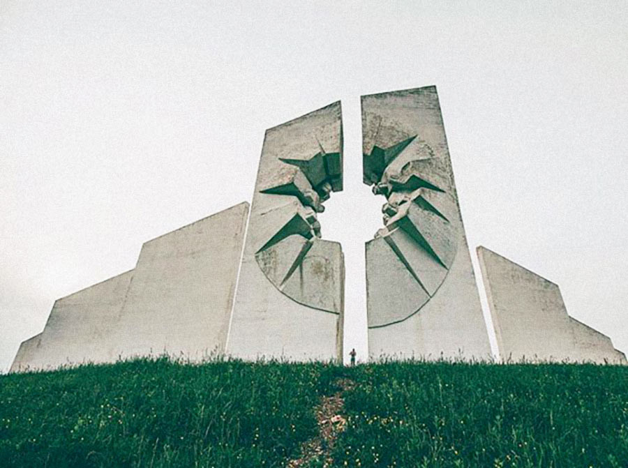 Monumen Yugoslavia yang Terlupakan, Kruševo, Makedonia Utara.