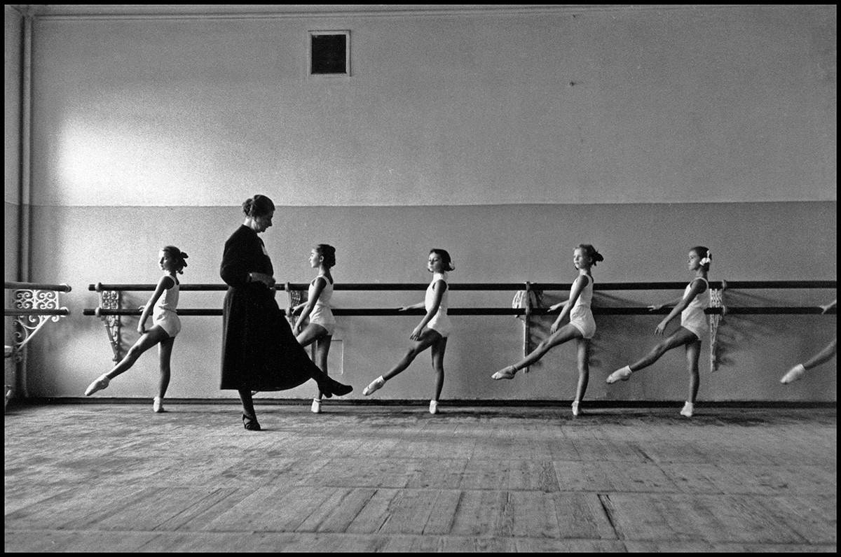 Die staatliche Ballettschule des Bolschoi-Theaters, Moskau, 1958