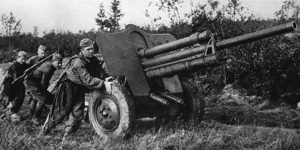 Artilleurs près de Rjev en 1942