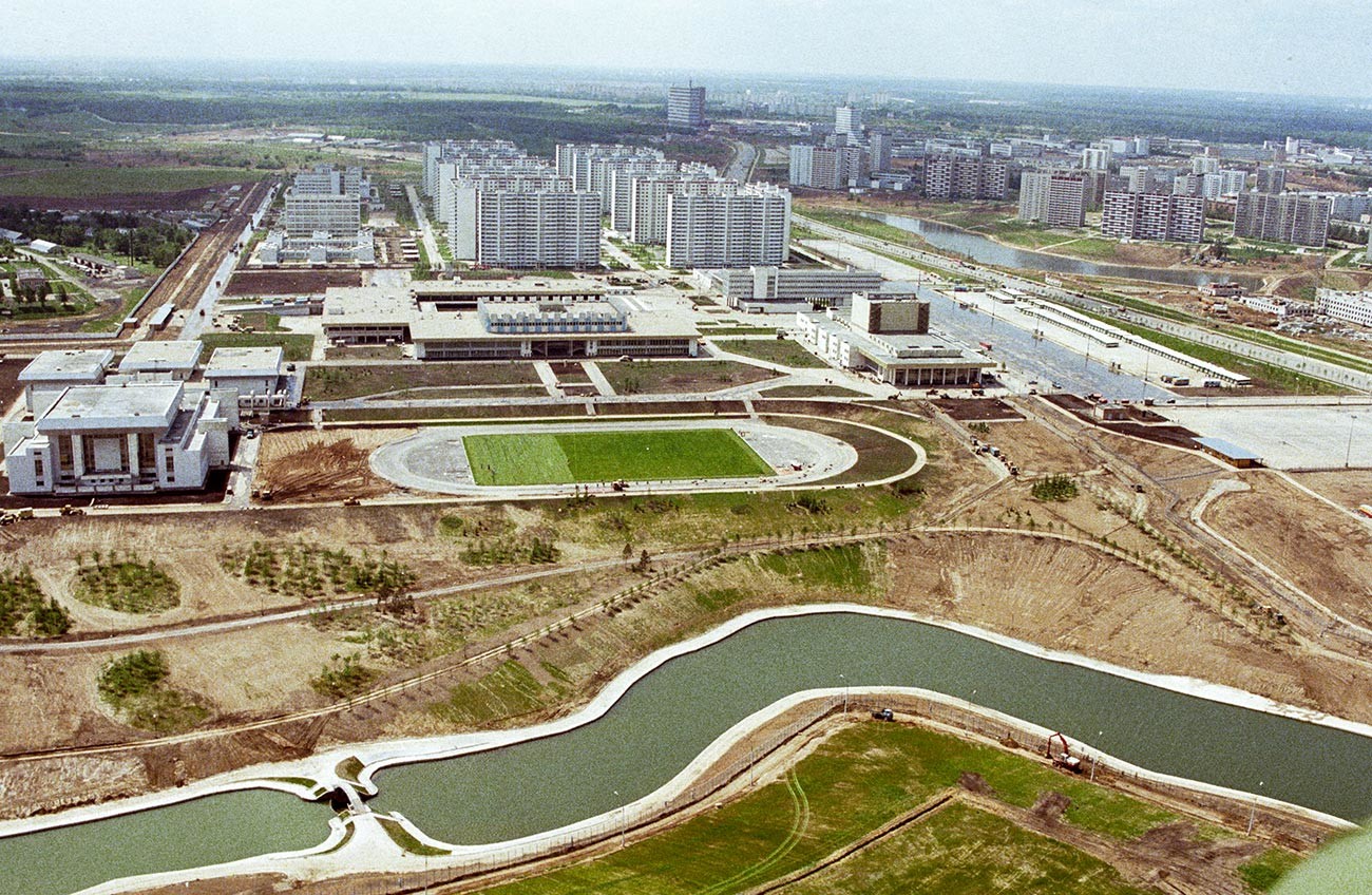 Novi bivalni kompleks v Moskvi, olimpijska vas