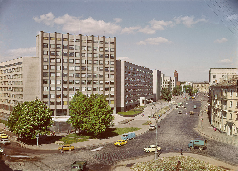 Jalan Sovetskaya, Minsk, 1980.