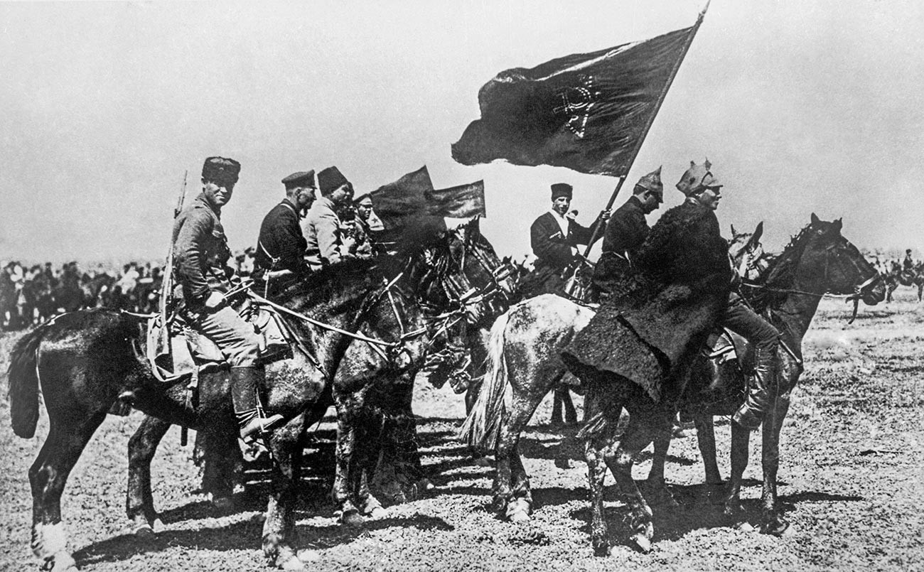 Первая конная армия в 1920 году во время Гражданской войны.