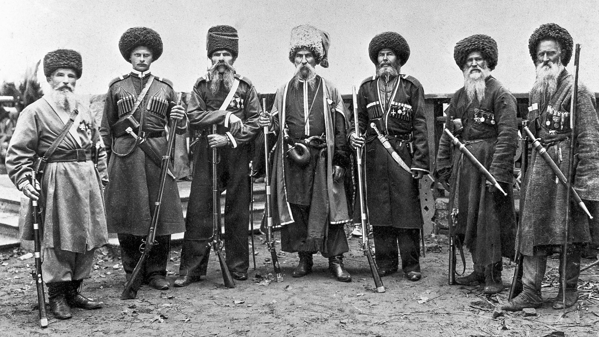 Кубањски козаци крајем 19. века.