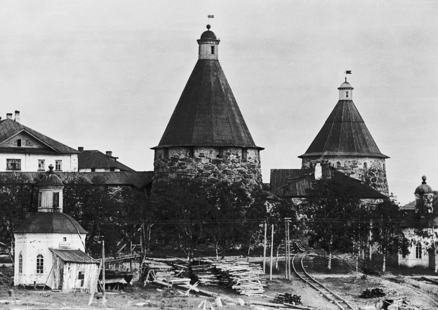The Solovetsky monastery, 1933