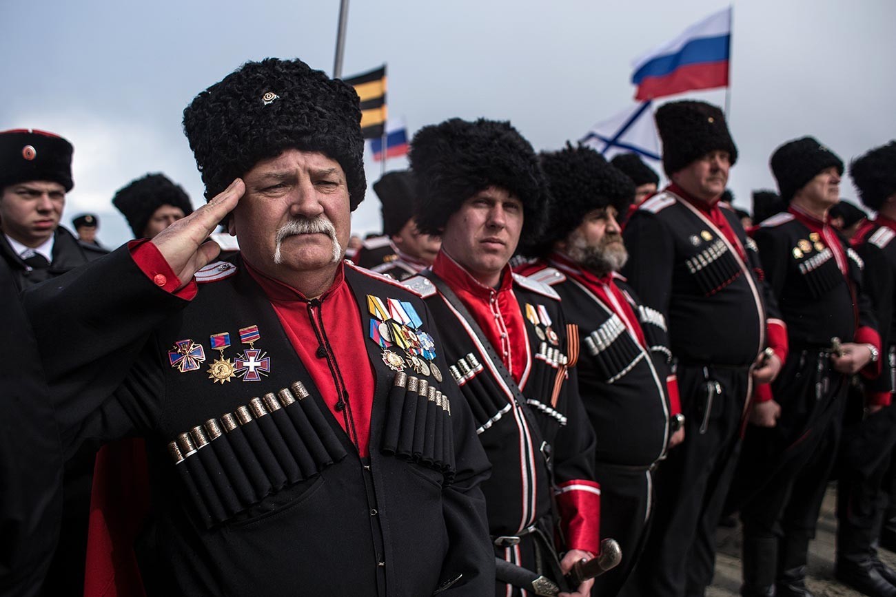 Cossacos russos contemporâneos