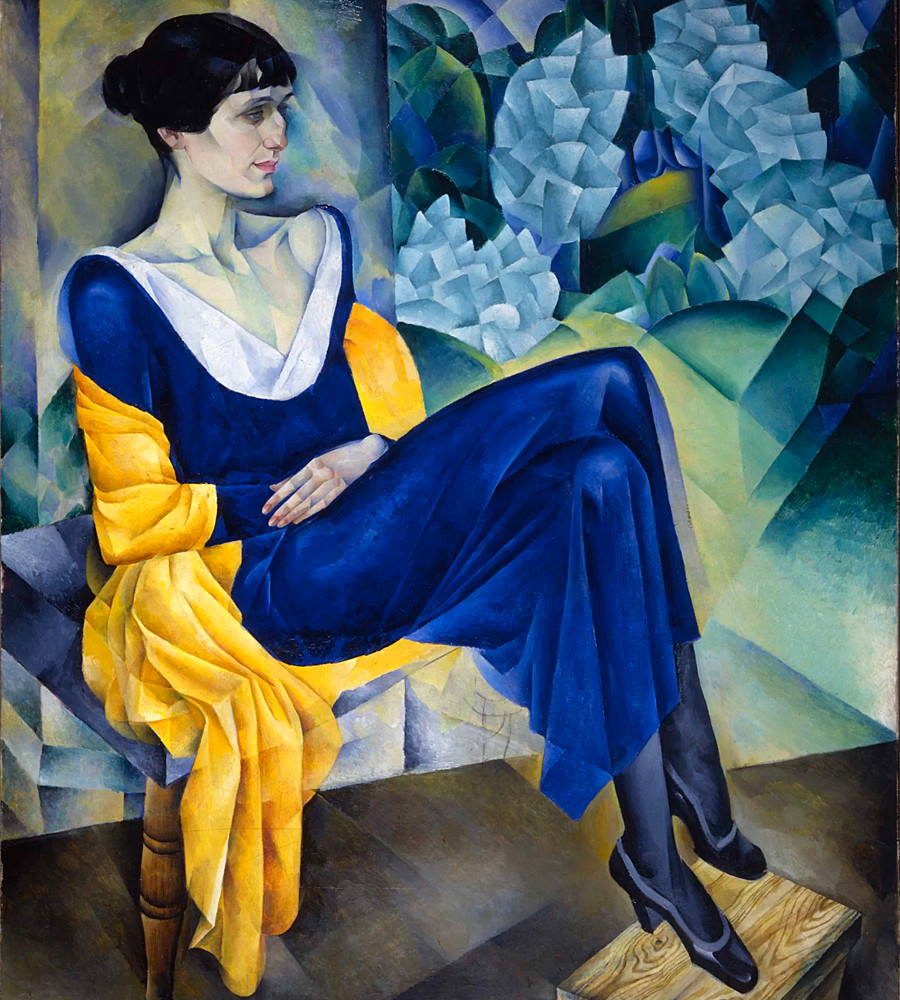 Natan Altman. Portrait of Anna Akhmatova